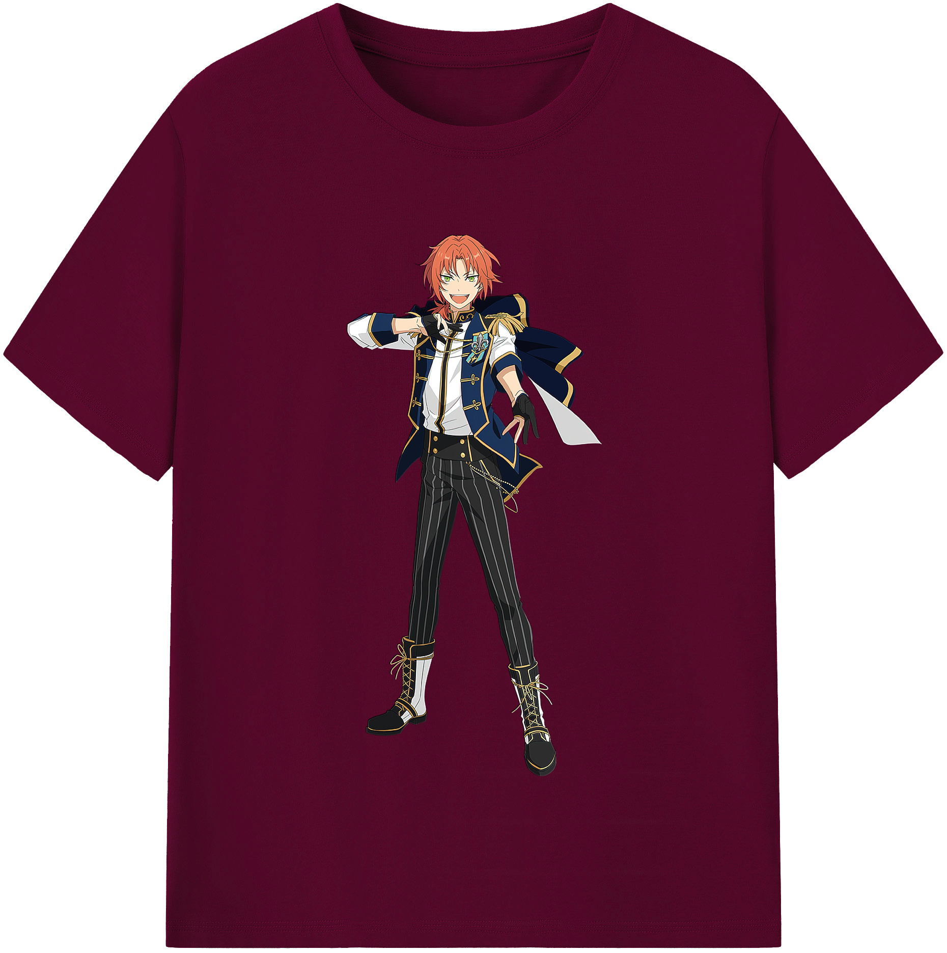 （画像用） あんさんぶるスターズ! Ensemble Stars レディースカジュアルプリントTシャツ（綿100％）